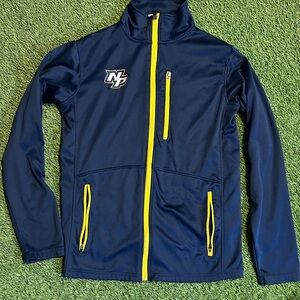 Nashville Predators NHL Navy Blue Jacket with Yellow Accents